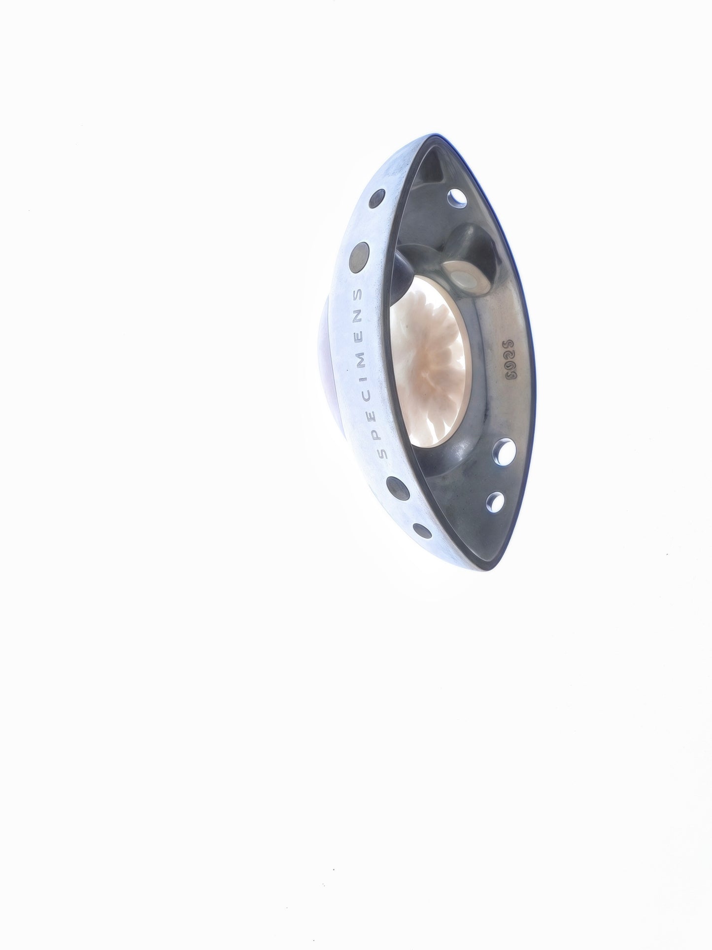 IRIS PENDANT - FLOWER AGATE PINK