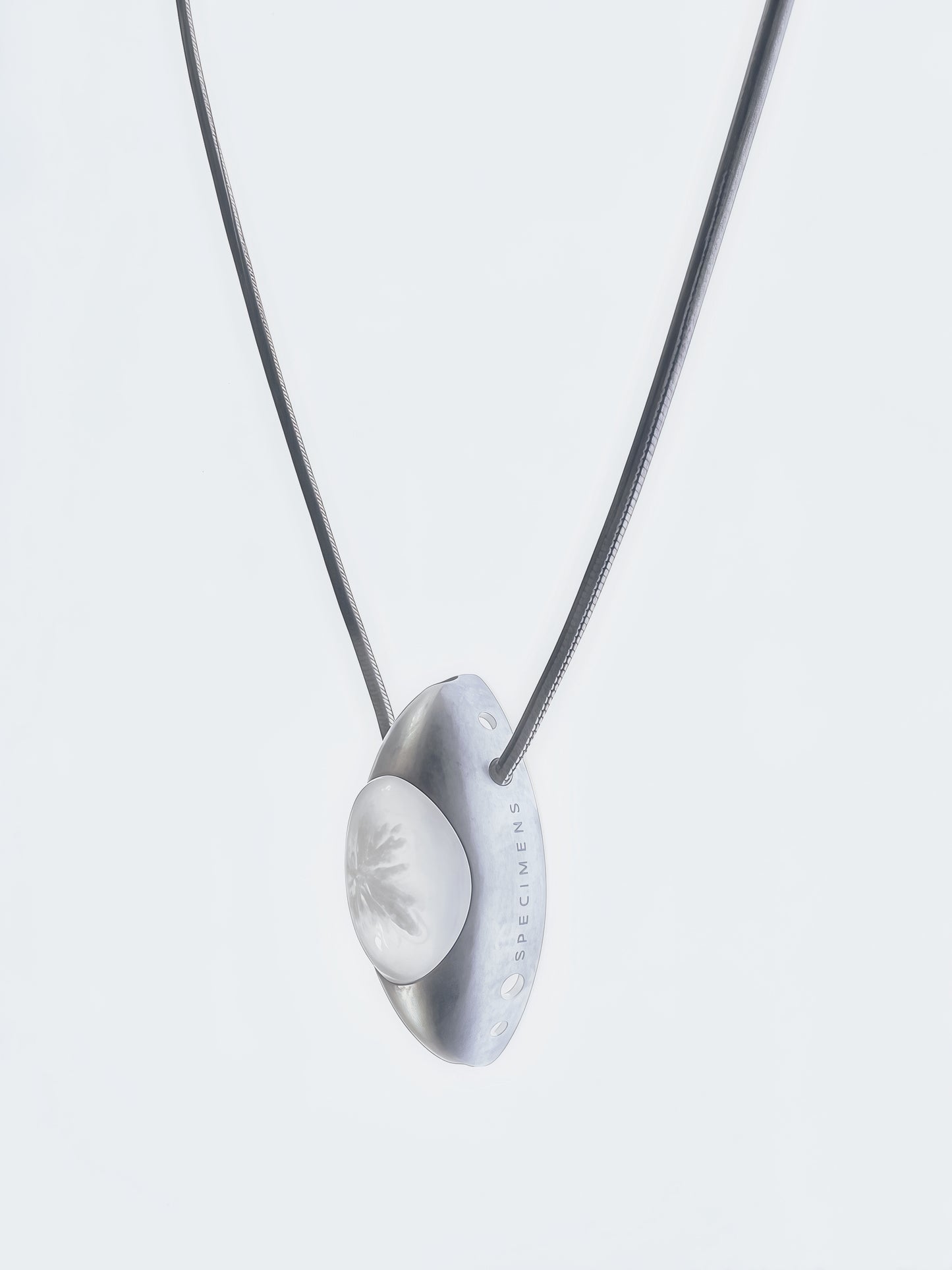 IRIS PENDANT - FLOWER AGATE