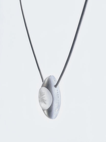 IRIS PENDANT - FLOWER AGATE