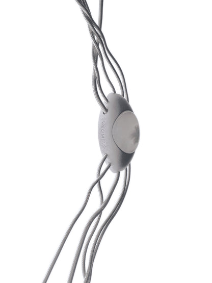 Iris Pendant - Flower Agate white