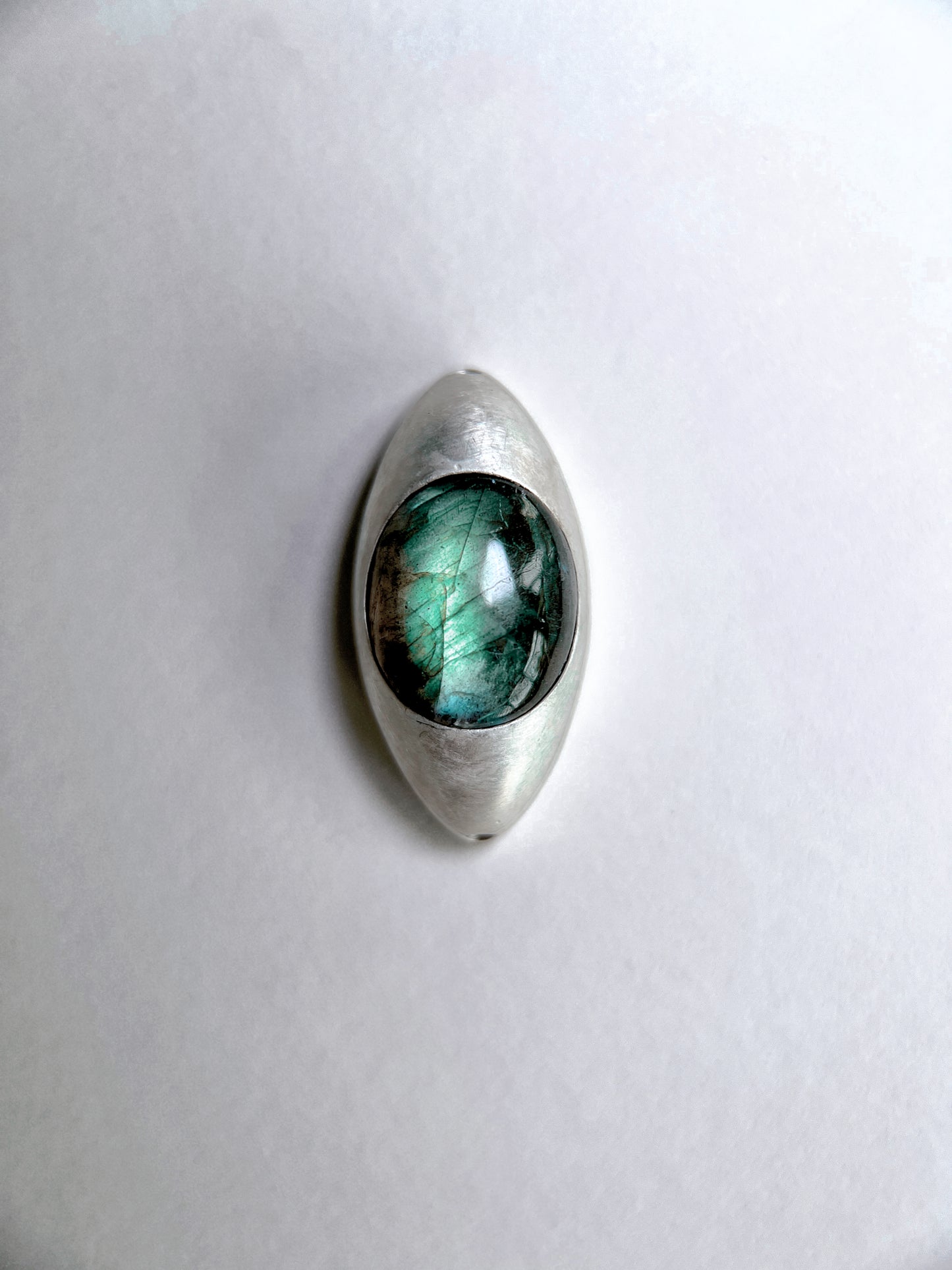 Iris Pendant - Labradorite Green Flash