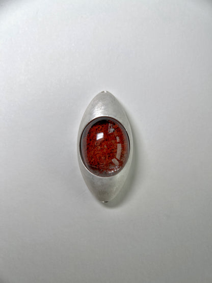 Iris Pendant - Red Phantom Quartz