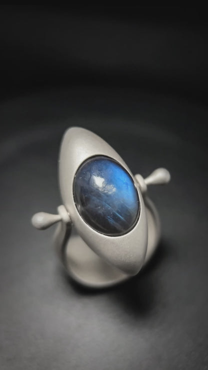 Iris Ring - Labradorite
